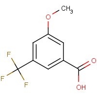 53985-48-1 3-methoxy-5-(trifluoromethyl)benzoic acid chemical structure