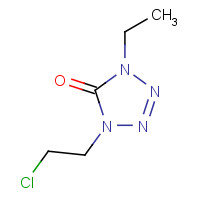 69049-03-2 1-(2-chloroethyl)-4-ethyltetrazol-5-one chemical structure