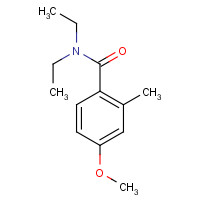 90359-73-2 N,N-diethyl-4-methoxy-2-methylbenzamide chemical structure
