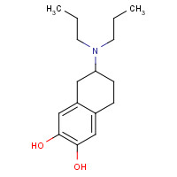 66185-60-2 6-(dipropylamino)-5,6,7,8-tetrahydronaphthalene-2,3-diol chemical structure
