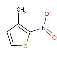 32059-75-9 3-methyl-2-nitrothiophene chemical structure