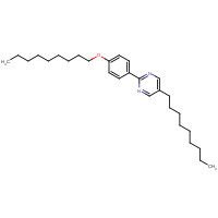 99895-85-9 2-(4-nonoxyphenyl)-5-nonylpyrimidine chemical structure