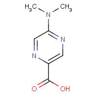 1302581-08-3 5-(dimethylamino)pyrazine-2-carboxylic acid chemical structure
