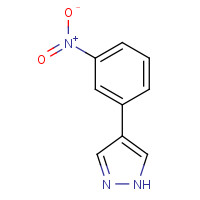 1190222-97-9 4-(3-nitrophenyl)-1H-pyrazole chemical structure