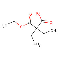 93504-83-7 2-ethoxycarbonyl-2-ethylbutanoic acid chemical structure
