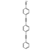 474458-61-2 1-ethynyl-4-[2-[4-(2-phenylethynyl)phenyl]ethynyl]benzene chemical structure