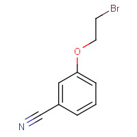 210963-61-4 3-(2-bromoethoxy)benzonitrile chemical structure