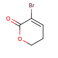 104184-64-7 5-bromo-2,3-dihydropyran-6-one chemical structure