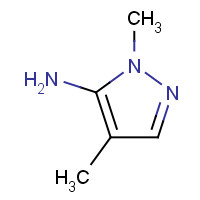 3524-49-0 2,4-dimethylpyrazol-3-amine chemical structure