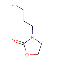 10127-86-3 3-(3-chloropropyl)-1,3-oxazolidin-2-one chemical structure
