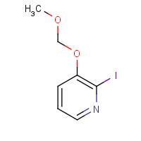 87905-88-2 2-iodo-3-(methoxymethoxy)pyridine chemical structure