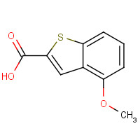 476199-14-1 4-methoxy-1-benzothiophene-2-carboxylic acid chemical structure