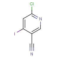 1061357-83-2 6-chloro-4-iodopyridine-3-carbonitrile chemical structure