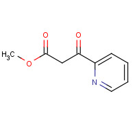 75418-74-5 methyl 3-oxo-3-pyridin-2-ylpropanoate chemical structure