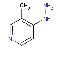 114913-51-8 (3-methylpyridin-4-yl)hydrazine chemical structure