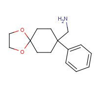 443687-93-2 (8-phenyl-1,4-dioxaspiro[4.5]decan-8-yl)methanamine chemical structure