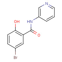 783371-21-1 5-bromo-2-hydroxy-N-pyridin-3-ylbenzamide chemical structure