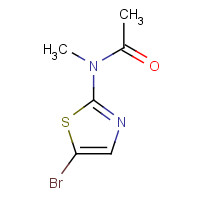 817618-09-0 N-(5-bromo-1,3-thiazol-2-yl)-N-methylacetamide chemical structure