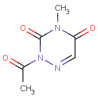 88512-99-6 2-acetyl-4-methyl-1,2,4-triazine-3,5-dione chemical structure