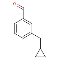 1202170-35-1 3-(cyclopropylmethyl)benzaldehyde chemical structure