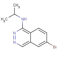 1011460-41-5 6-bromo-N-propan-2-ylphthalazin-1-amine chemical structure