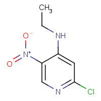 607373-89-7 2-chloro-N-ethyl-5-nitropyridin-4-amine chemical structure