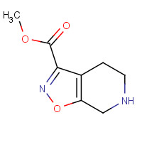 1207175-95-8 methyl 4,5,6,7-tetrahydro-[1,2]oxazolo[5,4-c]pyridine-3-carboxylate chemical structure