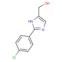 1053657-17-2 [2-(4-chlorophenyl)-1H-imidazol-5-yl]methanol chemical structure