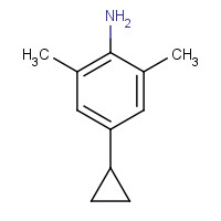 74267-17-7 4-cyclopropyl-2,6-dimethylaniline chemical structure