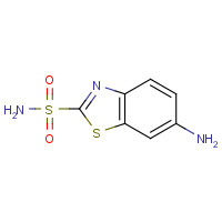 94641-11-9 6-amino-1,3-benzothiazole-2-sulfonamide chemical structure