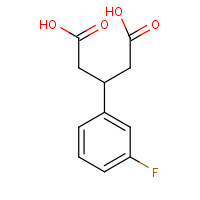 259232-08-1 3-(3-fluorophenyl)pentanedioic acid chemical structure