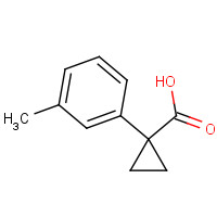 886366-16-1 1-(3-methylphenyl)cyclopropane-1-carboxylic acid chemical structure