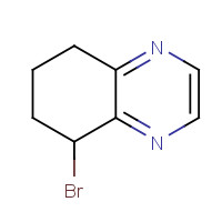 528852-07-5 5-bromo-5,6,7,8-tetrahydroquinoxaline chemical structure