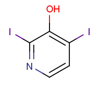 750638-97-2 2,4-diiodopyridin-3-ol chemical structure