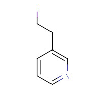 1019987-12-2 3-(2-iodoethyl)pyridine chemical structure
