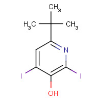 1196074-27-7 6-tert-butyl-2,4-diiodopyridin-3-ol chemical structure