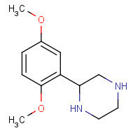 910444-68-7 2-(2,5-dimethoxyphenyl)piperazine chemical structure