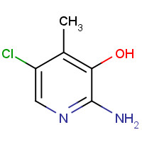 1003710-95-9 2-amino-5-chloro-4-methylpyridin-3-ol chemical structure