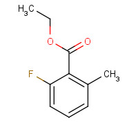 90259-30-6 ethyl 2-fluoro-6-methylbenzoate chemical structure