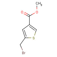 191934-27-7 methyl 5-(bromomethyl)thiophene-3-carboxylate chemical structure