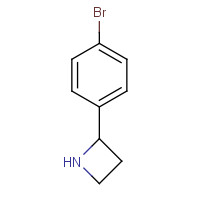 1270542-80-7 2-(4-bromophenyl)azetidine chemical structure