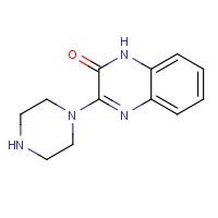 55686-32-3 3-piperazin-1-yl-1H-quinoxalin-2-one chemical structure