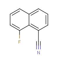 33718-13-7 8-fluoronaphthalene-1-carbonitrile chemical structure
