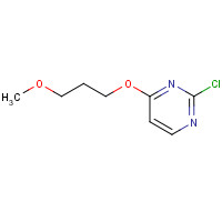 1249108-86-8 2-chloro-4-(3-methoxypropoxy)pyrimidine chemical structure
