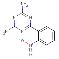 29366-71-0 6-(2-nitrophenyl)-1,3,5-triazine-2,4-diamine chemical structure
