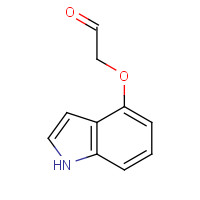 119373-62-5 2-(1H-indol-4-yloxy)acetaldehyde chemical structure
