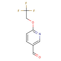 159981-19-8 6-(2,2,2-trifluoroethoxy)pyridine-3-carbaldehyde chemical structure