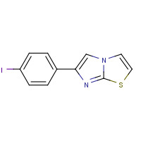 118001-66-4 6-(4-iodophenyl)imidazo[2,1-b][1,3]thiazole chemical structure
