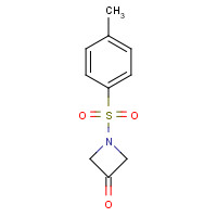 76543-27-6 1-(4-methylphenyl)sulfonylazetidin-3-one chemical structure