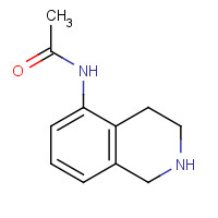 41629-36-1 N-(1,2,3,4-tetrahydroisoquinolin-5-yl)acetamide chemical structure